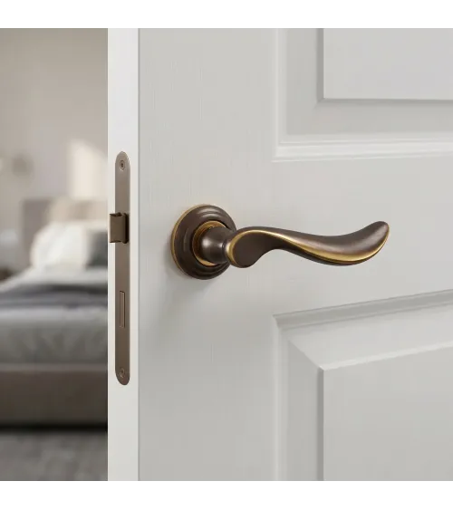 Maniglia porta bronzo Mandelli Norma maniglia design