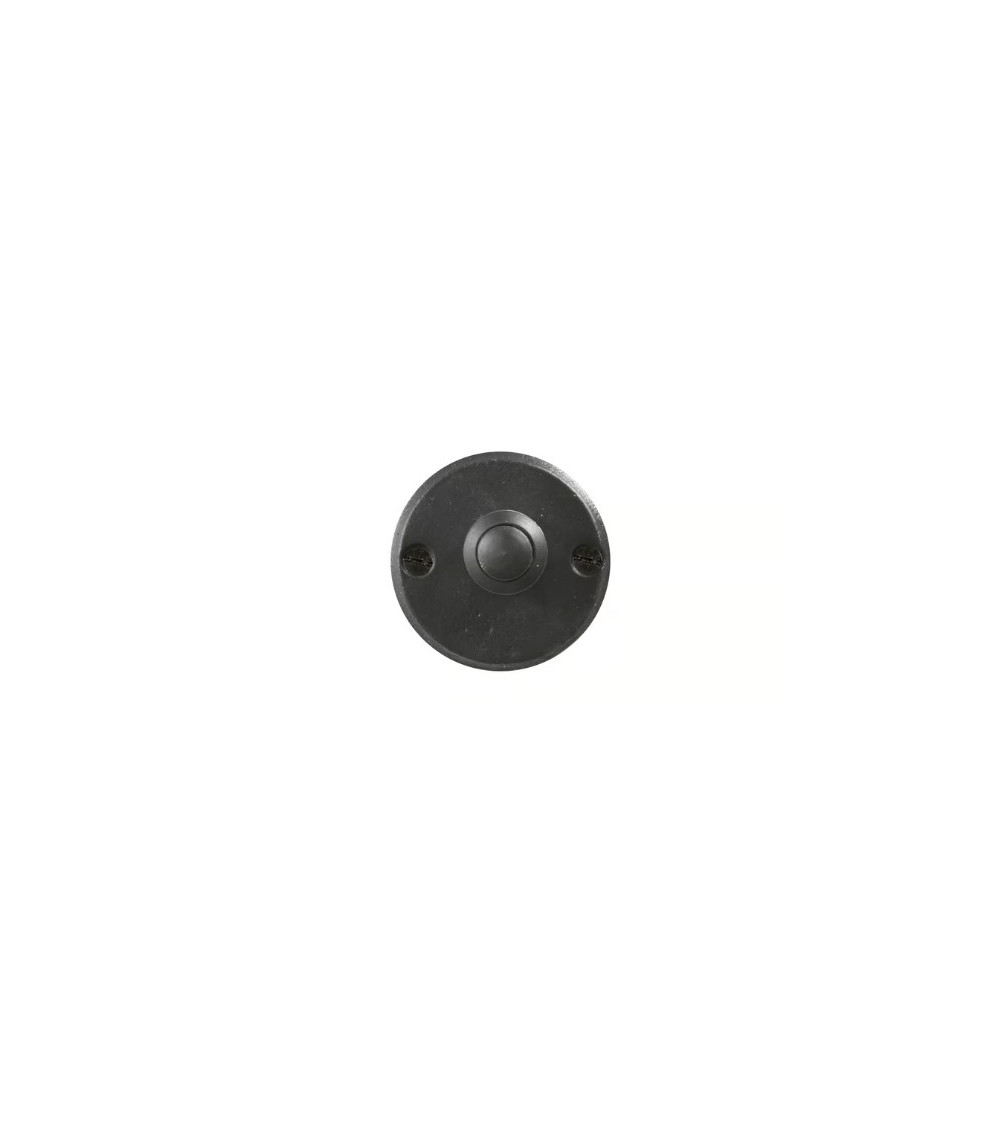 Campanello rotondo Dauby Pure in bronzo - pulsante campanello 50R | MillaPoignees