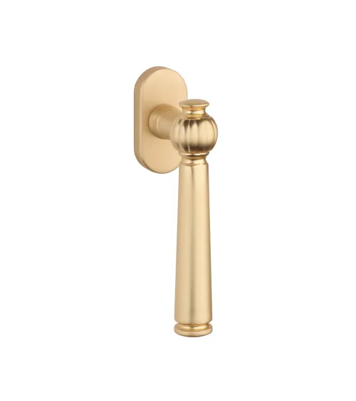 Maniglia per finestra TUKA oro opaco in alluminio