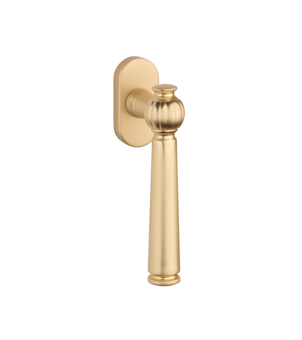 Maniglia per finestra TUKA oro opaco in alluminio