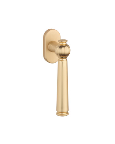 Maniglia per finestra TUKA oro opaco in alluminio