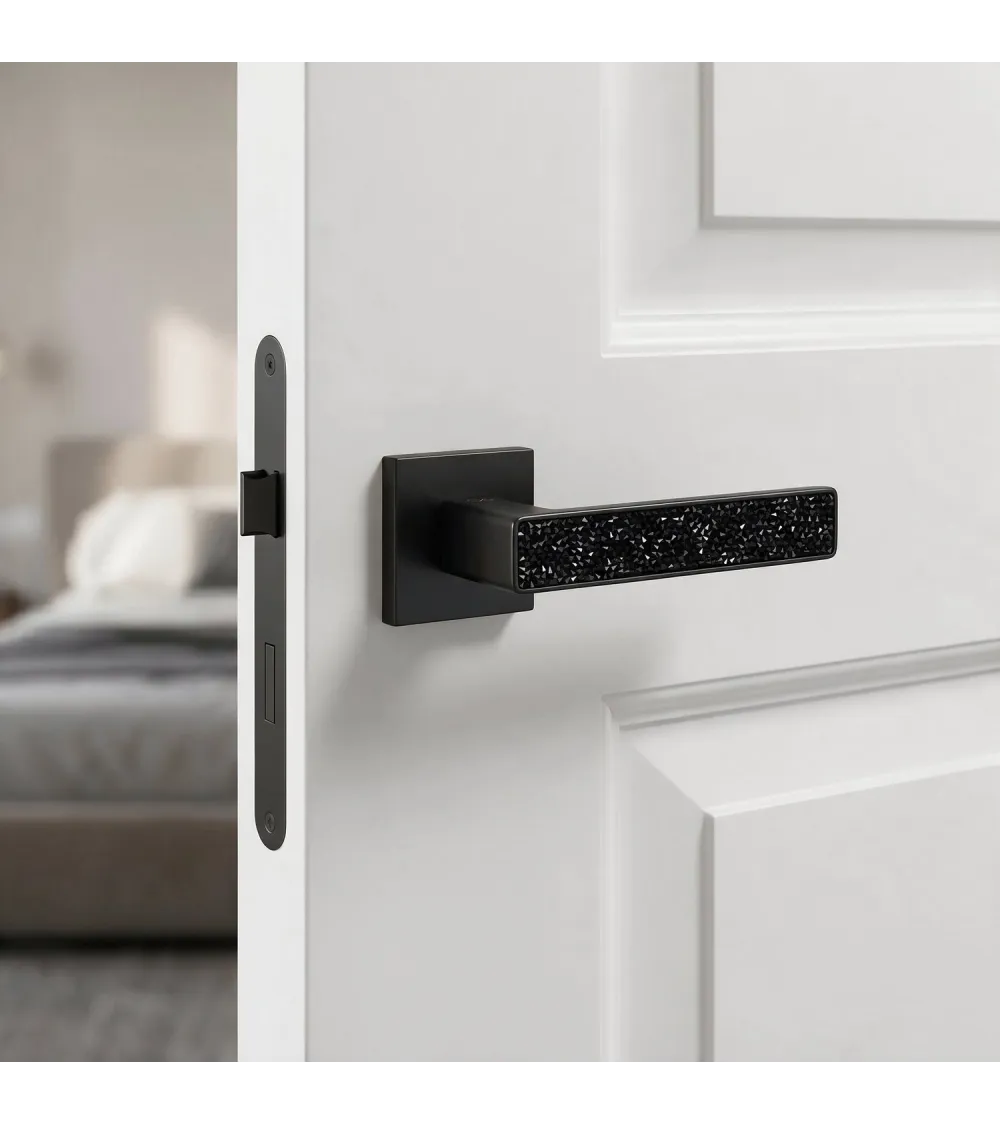 Maniglie per porta nere GLAMOUR