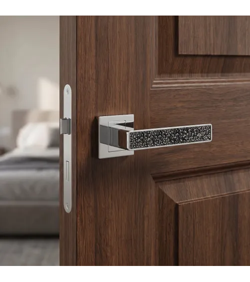 Maniglia per porta cromo lucido GLAMOUR ferramenta design