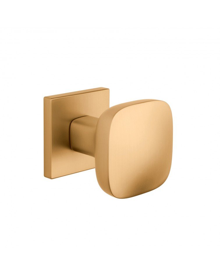 Pomello per porta nero KIAMA quadrato - maniglia design