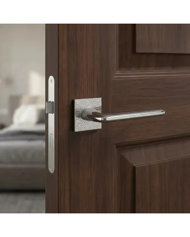 Maniglia per Porta Cromo Lucido Specchiante - Modello TUPAI 4165-T1