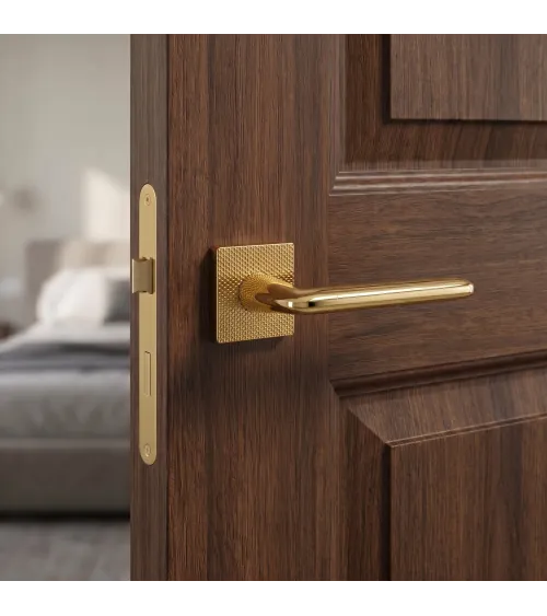 Maniglia per porta in ottone TUPAI 4165-T2 maniglia design
