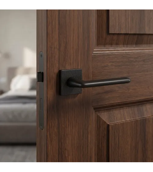 Maniglia per porta nera TUPAI 4165-T2 design