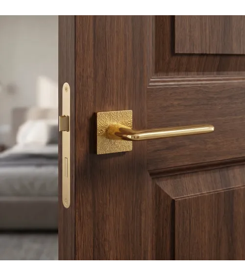 Maniglia per porta TUPAI 4165-T3 oro lucido design