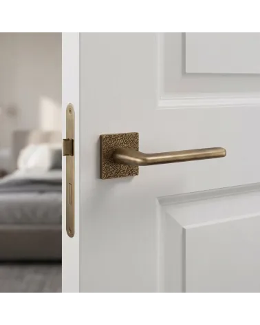 Maniglia per porta patina antico opaco dal fascino unico - TUPAI 4165-T3