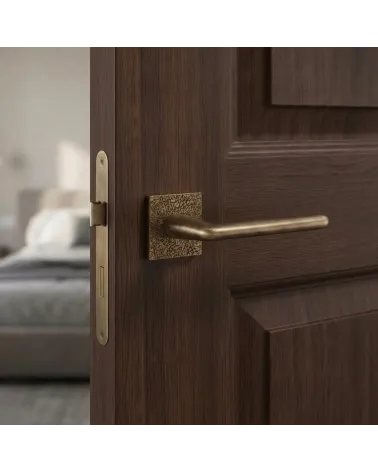 Maniglia per porta patina antico opaco dal fascino unico - TUPAI 4165-T3