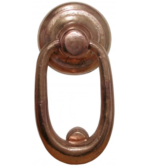 Battiporta in bronzo vero - modello BT1529 - maniglia design