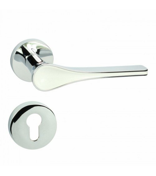 Maniglia per porta DOM Polaris R con chiave I - maniglia design