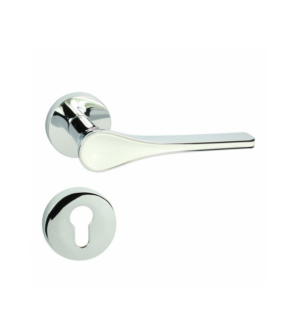 Maniglia per porta DOM Polaris R con chiave I - maniglia design