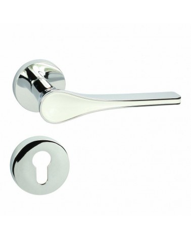 Maniglia per porta DOM Polaris R con chiave I - maniglia design