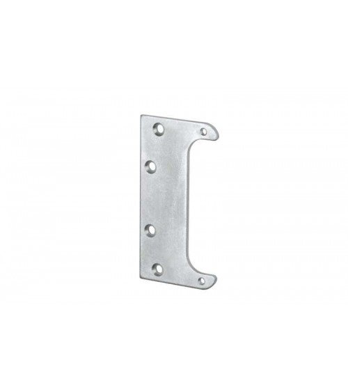 Piastra di rinforzo per cerniera invisibile della porta, per cerniera invisibile - maniglia design