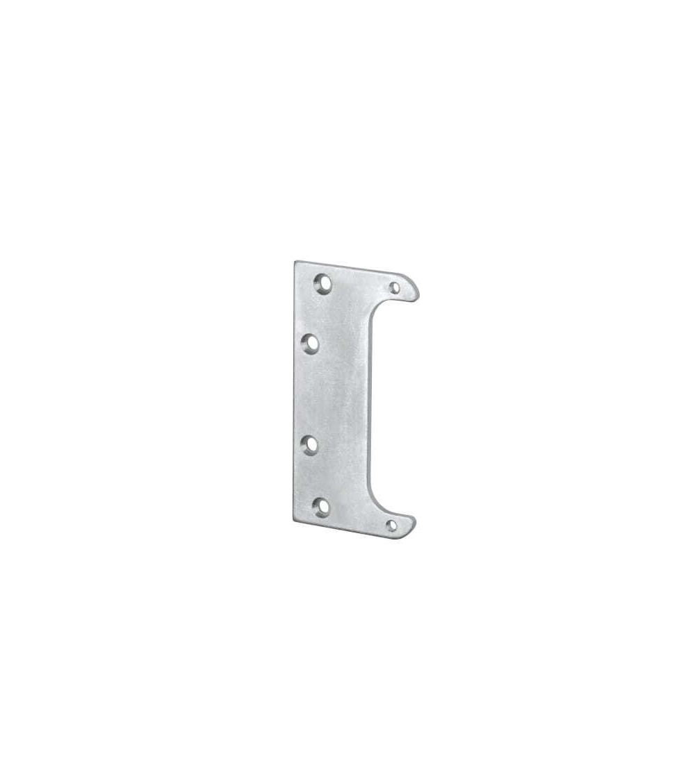 Piastra di rinforzo per cerniera invisibile della porta, per cerniera invisibile - maniglia design