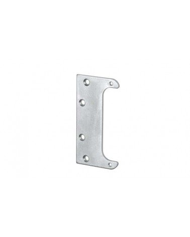 Piastra di rinforzo per cerniera invisibile della porta, per cerniera invisibile - maniglia design