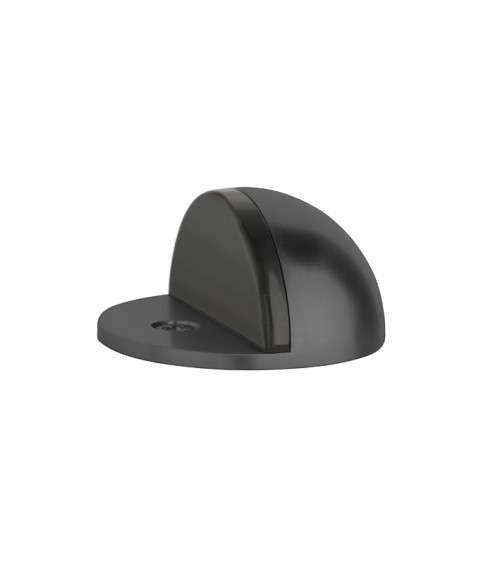 Fermaporta nero DS21, da pavimento - maniglia design