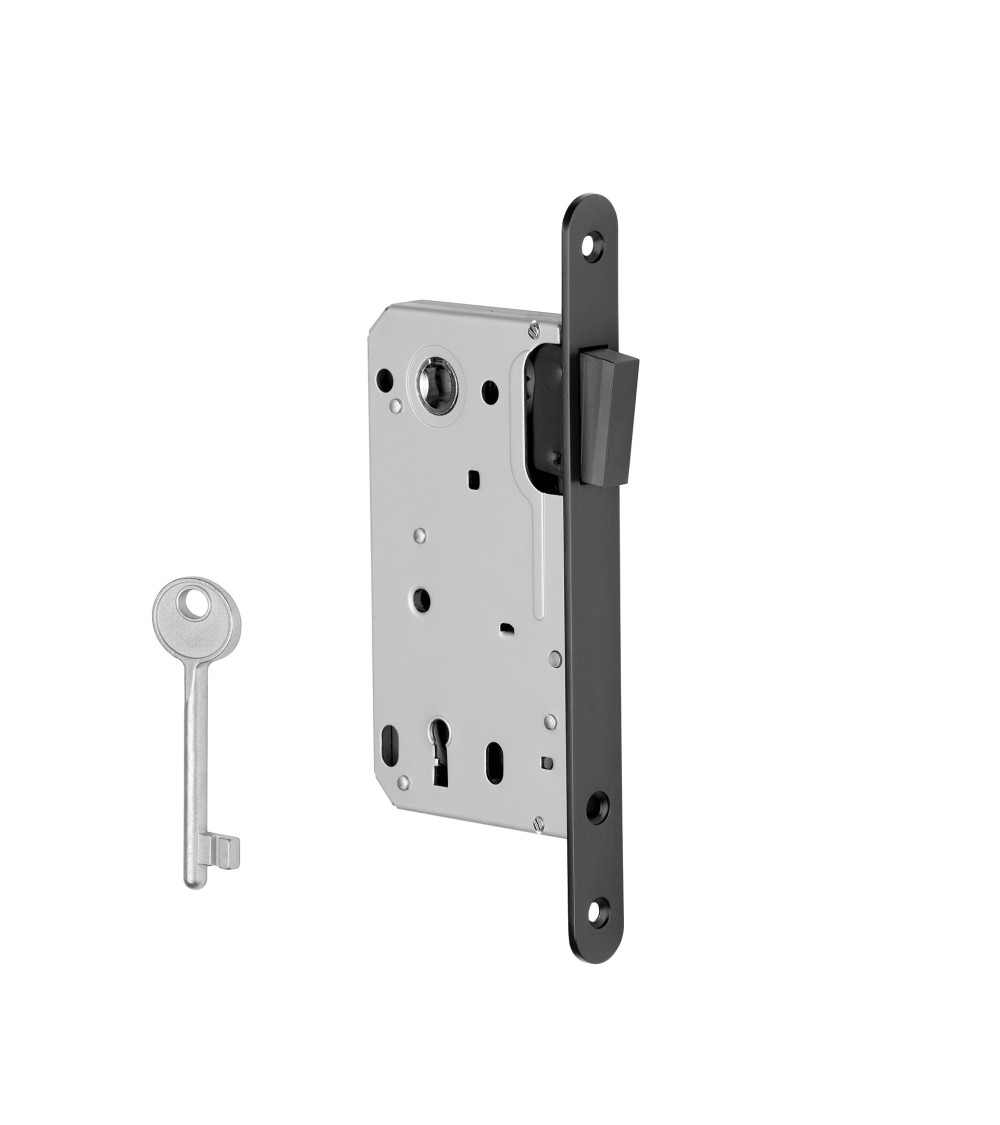Serratura magnetica design interasse 90 a chiave L per camera - maniglia design