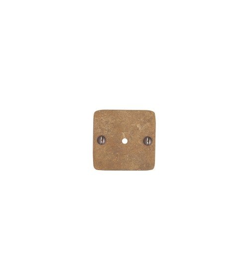 Rosetta per mobile in bronzo - maniglia design