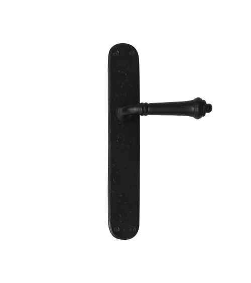Maniglia per porta nera in ferro 287 - ferramenta design