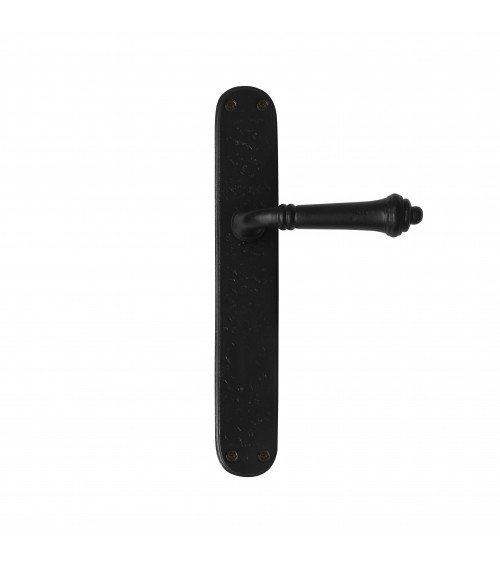 Maniglia per porta nera in ferro 287 - ferramenta design