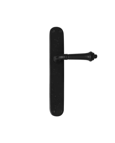 Maniglia per porta nera in ferro 287 - ferramenta design