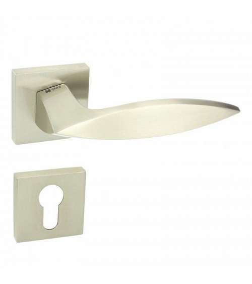 Maniglia per porta design Quezo QR con chiave I - ferramenta design