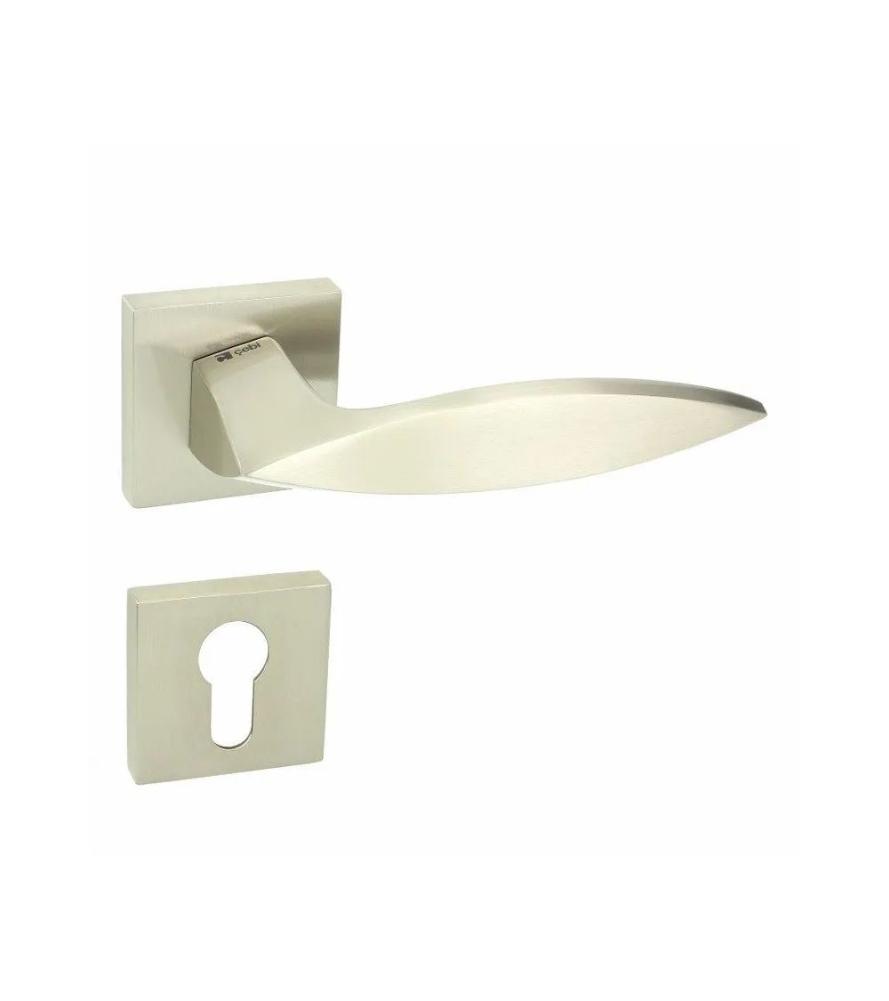 Maniglia per porta design Quezo QR con chiave I - ferramenta design