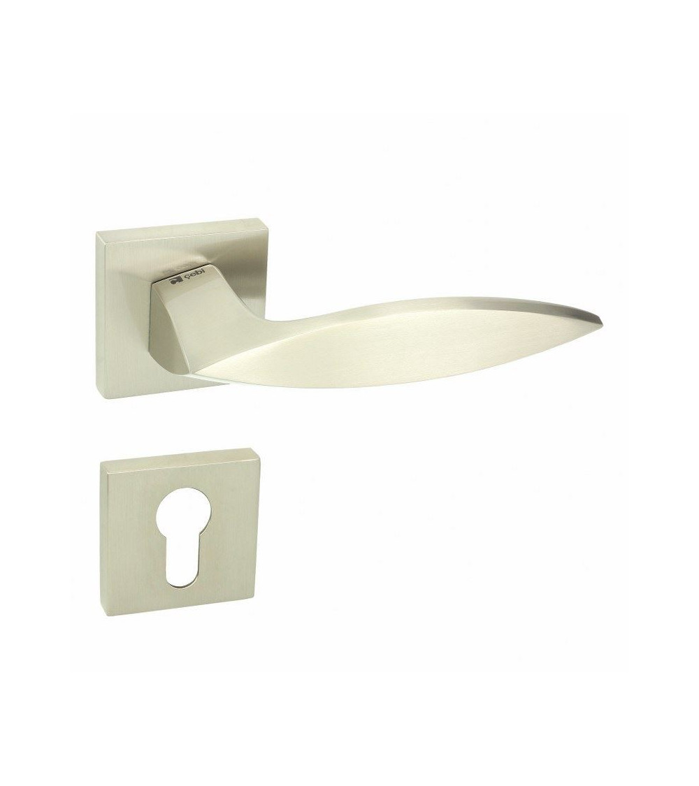 Maniglia per porta design Quezo QR con chiave I - ferramenta design
