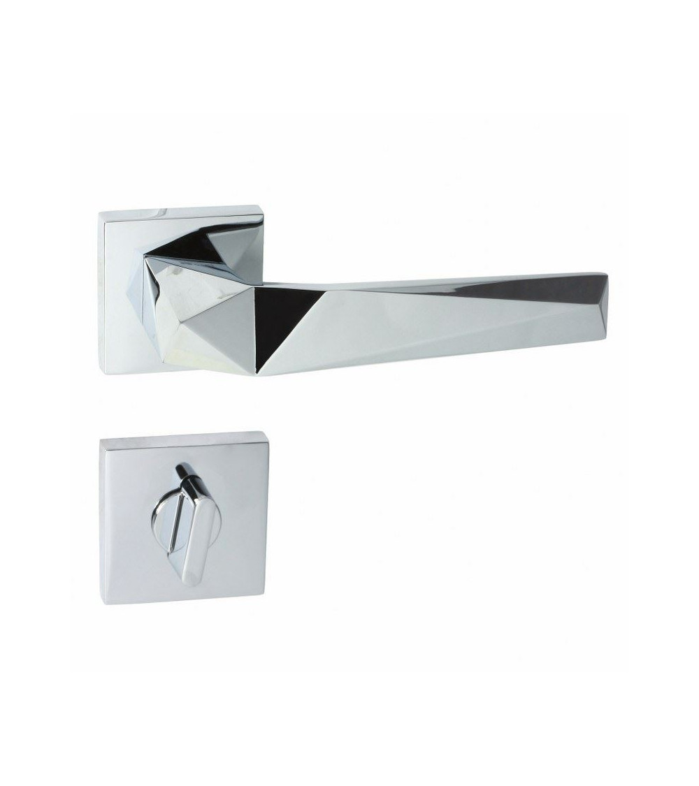 Maniglia per porta DOM Pira QR WC - maniglia design