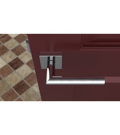 Maniglia per porta cromo lucido ARABIS maniglia design