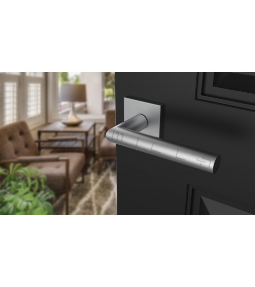 Maniglia per porta cromo satinato ARABIS ferramenta design