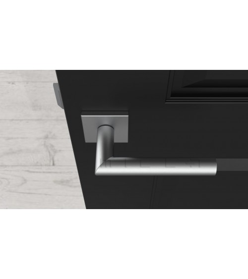 Maniglia per porta cromo satinato ARABIS ferramenta design