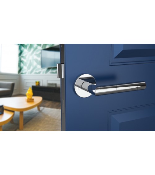 Maniglia per porta colore cromo lucido ARABIS maniglia design