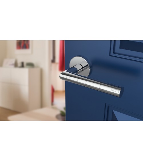 Maniglia per porta colore cromo lucido ARABIS maniglia design
