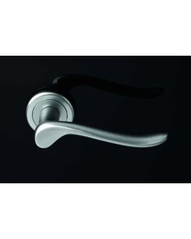 Poignée de porte Orphée chrome perle