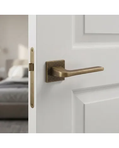 Maniglia per porta patina antica opaca TUPAI 4007-T2 - Millamaniglie