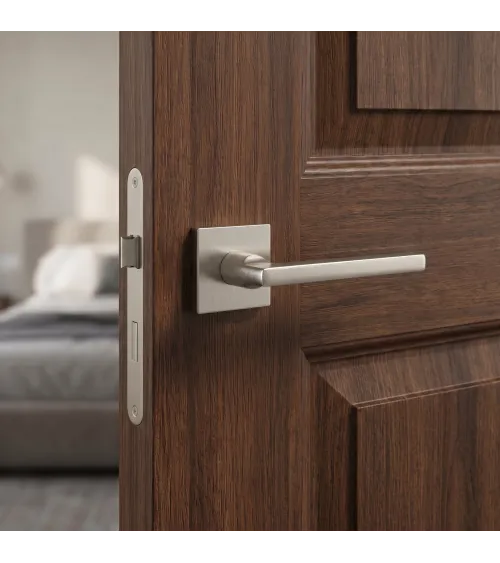 Maniglia per porta nichel spazzolato SIRA design