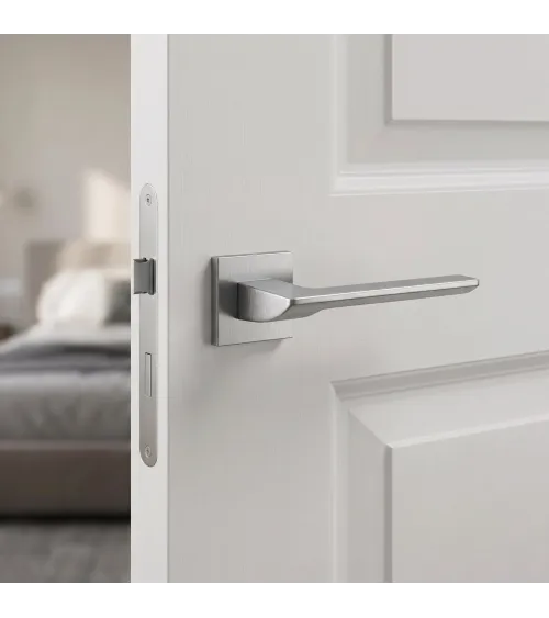 Maniglia per porta cromo spazzolato ASTRA maniglia design