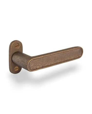 Maniglia per porta in ferro nero