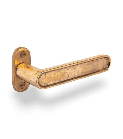 Maniglia per porta in ferro nero