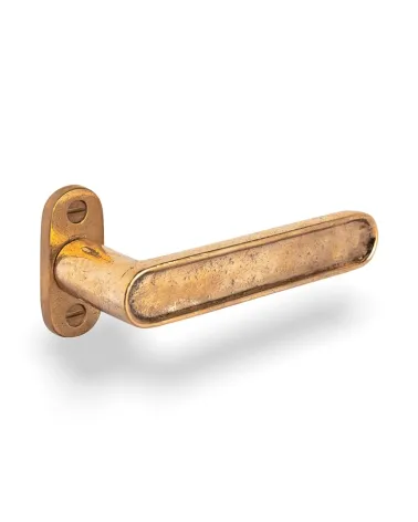 Maniglia per porta in ferro nero