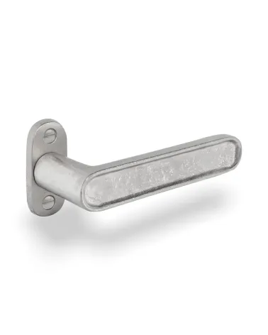Maniglia per porta in ferro nero