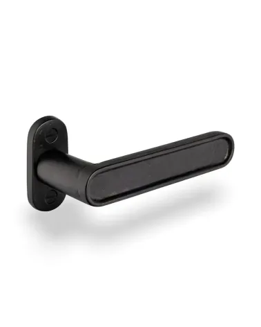 Maniglia per porta in ferro nero