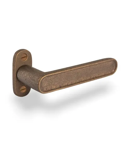 Maniglia per porta in ferro nero