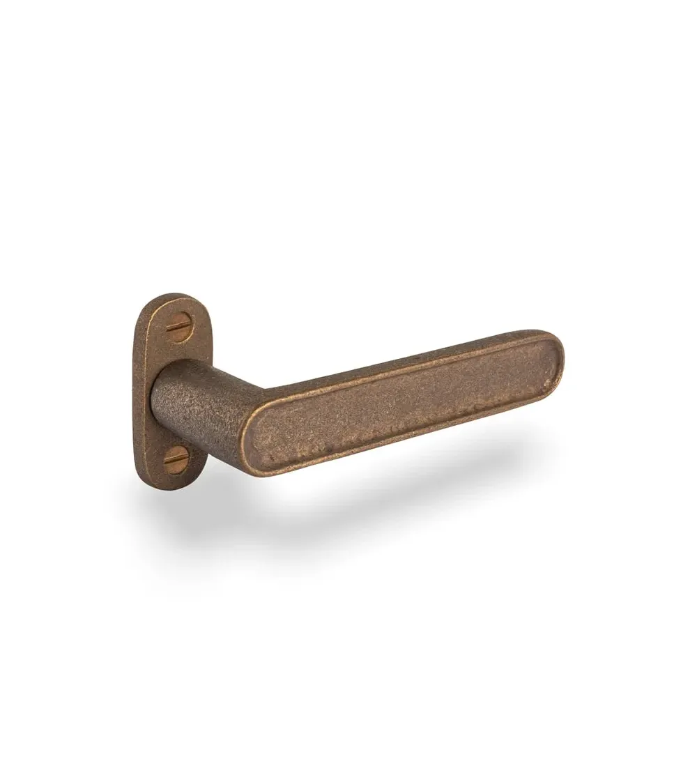 Maniglia per porta in ferro nero