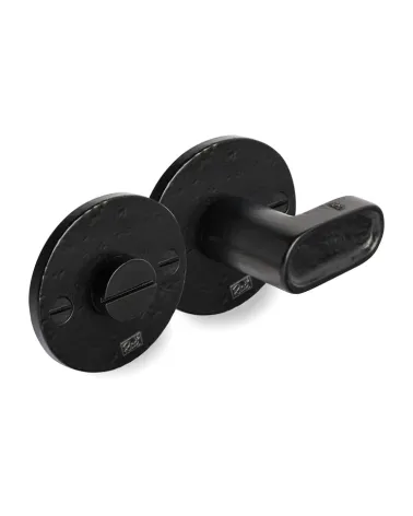Set per WC con finitura metallo grezzo