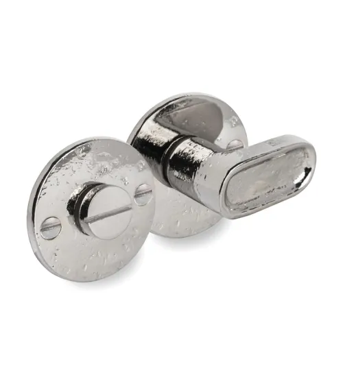 Set per WC con finitura metallo grezzo