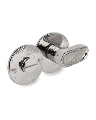 Set per WC con finitura metallo grezzo